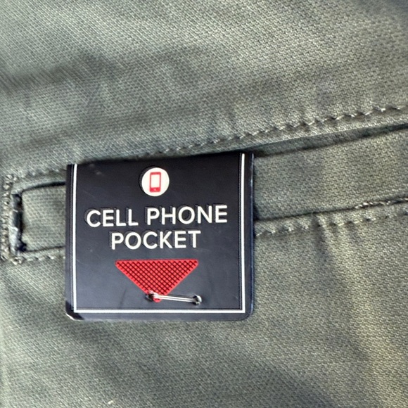 Weatherproof Men's Cargo Pants - Olive - Picture 2 of 6